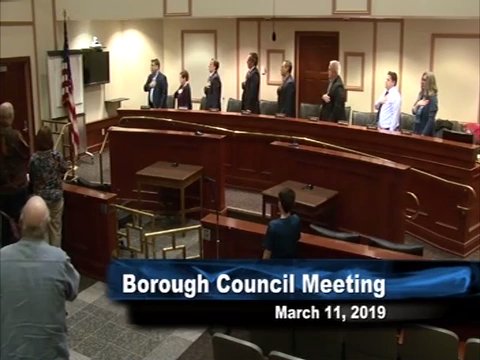 March 11 2019 Borough Council Metuchen NJ